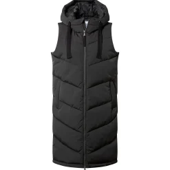 Ranskill Womens Long Insulated Gilet - Washed Black