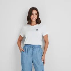 Respect Womens 100% Cotton Supersoft T-Shirt - Optic White