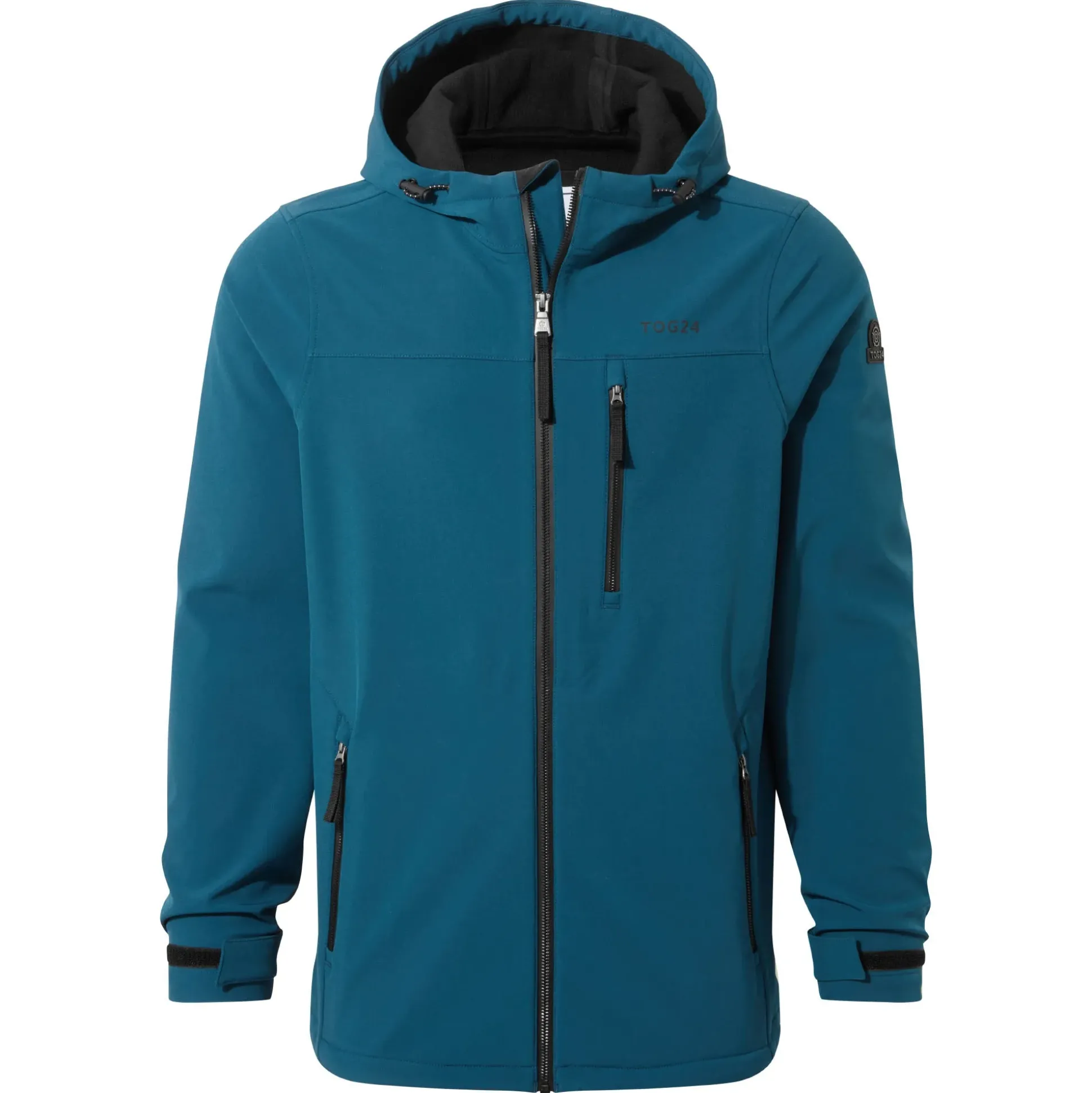 Retner Mens Waterproof Softshell Hooded Jacket - Marine Blue