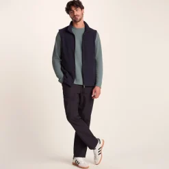 Revive Mens Fleece Gilet - Dark Indigo