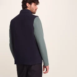 Revive Mens Fleece Gilet - Dark Indigo