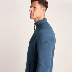 Revive Mens Fleece Jacket - Blue Stone