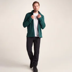 Revive Mens Fleece Jacket - Dark Turquoise