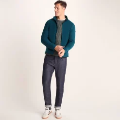 Revive Mens Fleece Jacket - Petrol Green