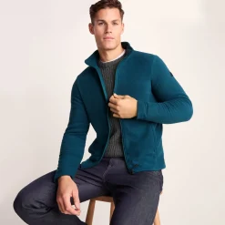 Revive Mens Fleece Jacket - Petrol Green