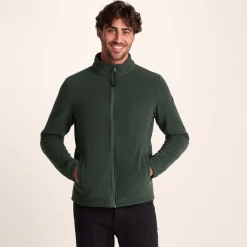 Revive Mens Fleece Jacket - Racing Green