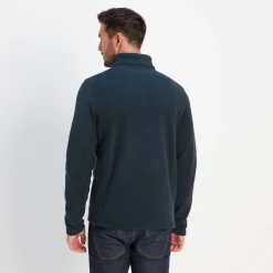 Revive Mens Quarter Zip Fleece - Dark Indigo
