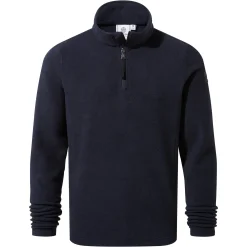 Revive Mens Quarter Zip Fleece - Dark Indigo