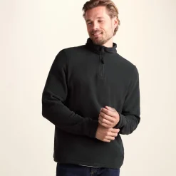 Revive Mens Quarter Zip Fleece - Black