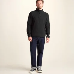 Revive Mens Quarter Zip Fleece - Black