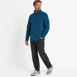 Revive Mens Quarter Zip Fleece - Marine Blue
