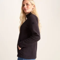 Revive Womens Fleece Jacket - Black