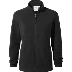 Revive Womens Fleece Jacket - Black