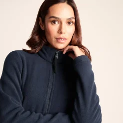 Revive Womens Fleece Jacket - Dark Indigo
