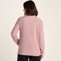 Revive Womens Fleece Jacket - Faded Pink