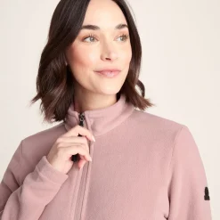 Revive Womens Fleece Jacket - Faded Pink