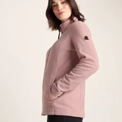 Revive Womens Fleece Jacket - Faded Pink