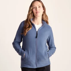 Revive Womens Fleece Jacket - Smokey Blue