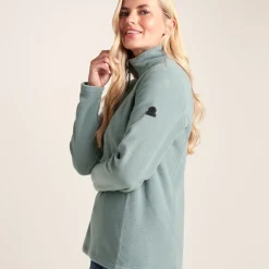 Revive Womens Quarter Zip Fleece - Smokey Teal