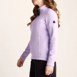 Revive Womens Quarter Zip Fleece - Lilac Blossom