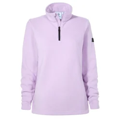Revive Womens Quarter Zip Fleece - Lilac Blossom