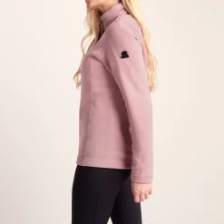 Revive Womens Quarter Zip Fleece - Faded Pink