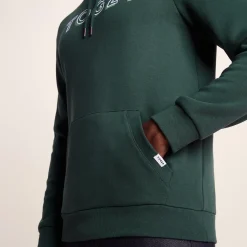 Rinson Mens Supersoft Hoody - Racing Green
