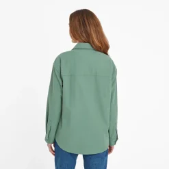 Risna Womens Shacket - Light Forest