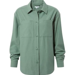 Risna Womens Shacket - Light Forest