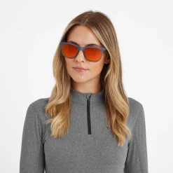 Roddis Sunglasses - Crystal Blue/Orange
