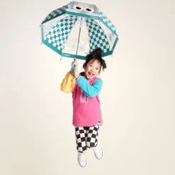 Romney Kids Shaun the Sheep Umbrella - Spearmint Checkerboard