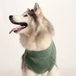 Rover Sherpa Dog Coat L - Light Forest