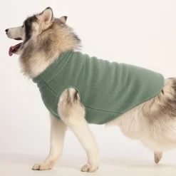 Rover Sherpa Dog Coat L - Light Forest