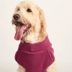 Rover Sherpa Dog Coat XL - Washed Burgundy