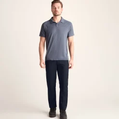 Rowland Mens Performance Trousers Long - Navy