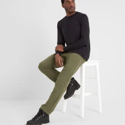 Rowland Mens Performance Trousers Short Leg - Khaki