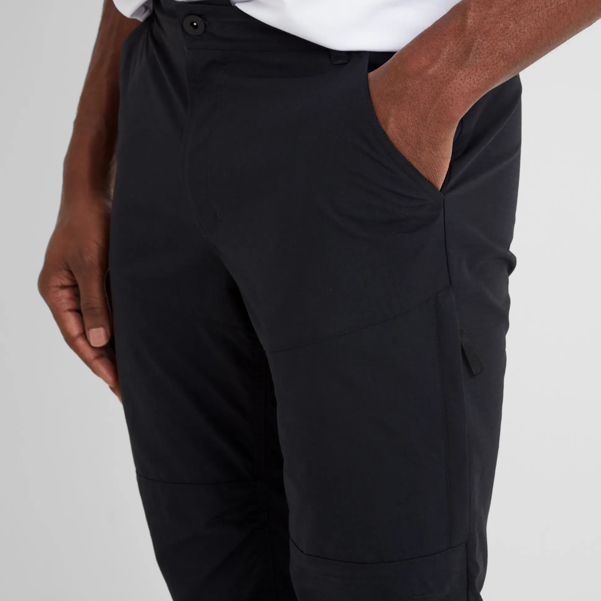 Rowland Mens Performance Trousers Long - Black