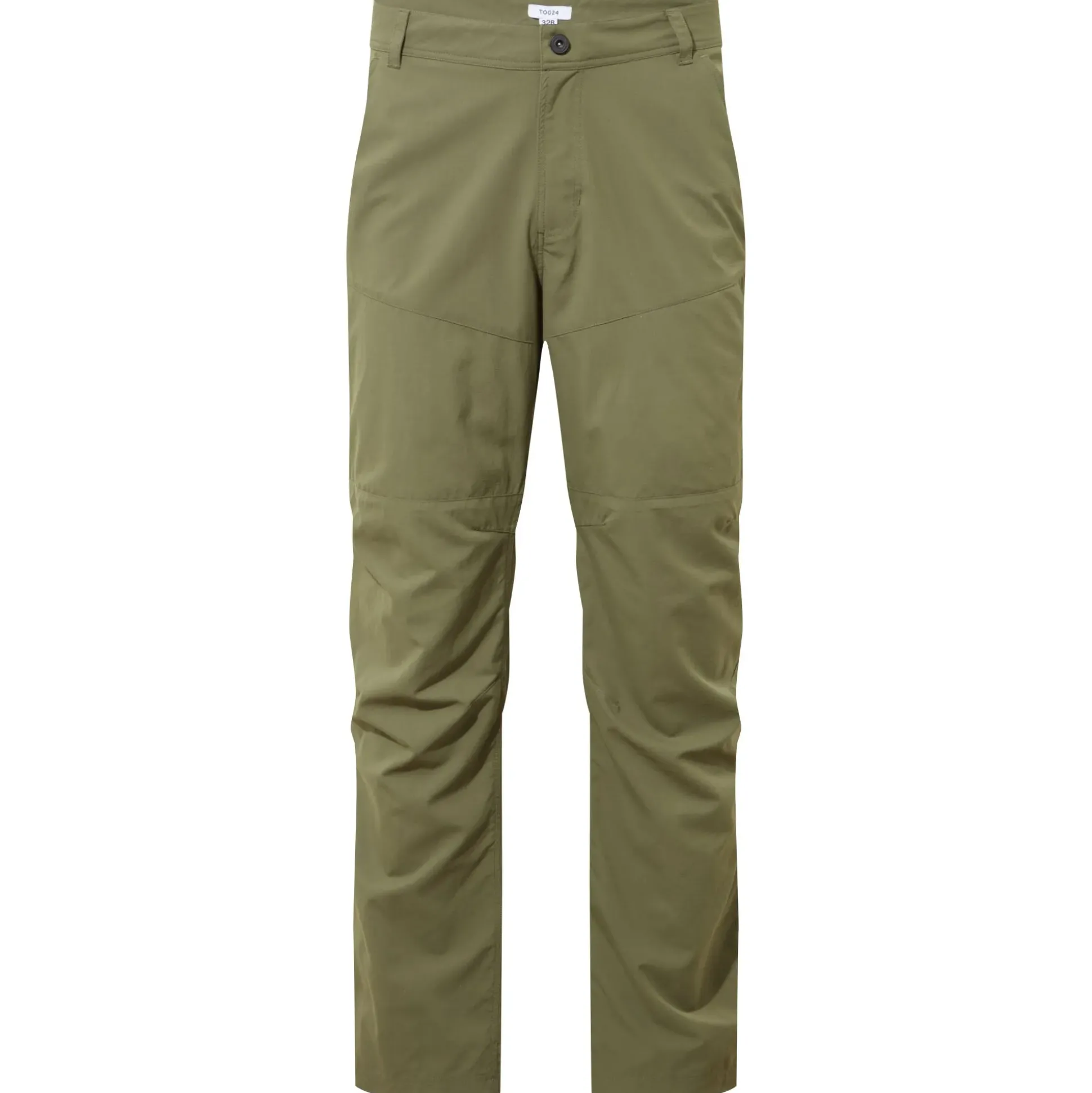 Rowland Mens Performance Trousers Long - Khaki