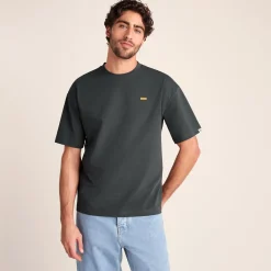Saloon Mens Relaxed Fit Premium Supersoft T-Shirt - Deep Slate