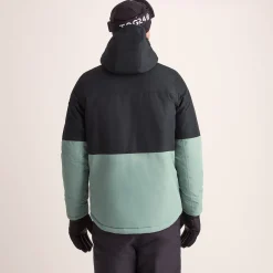 Samoens Mens Waterproof Ski Jacket - Steel Teal/Black