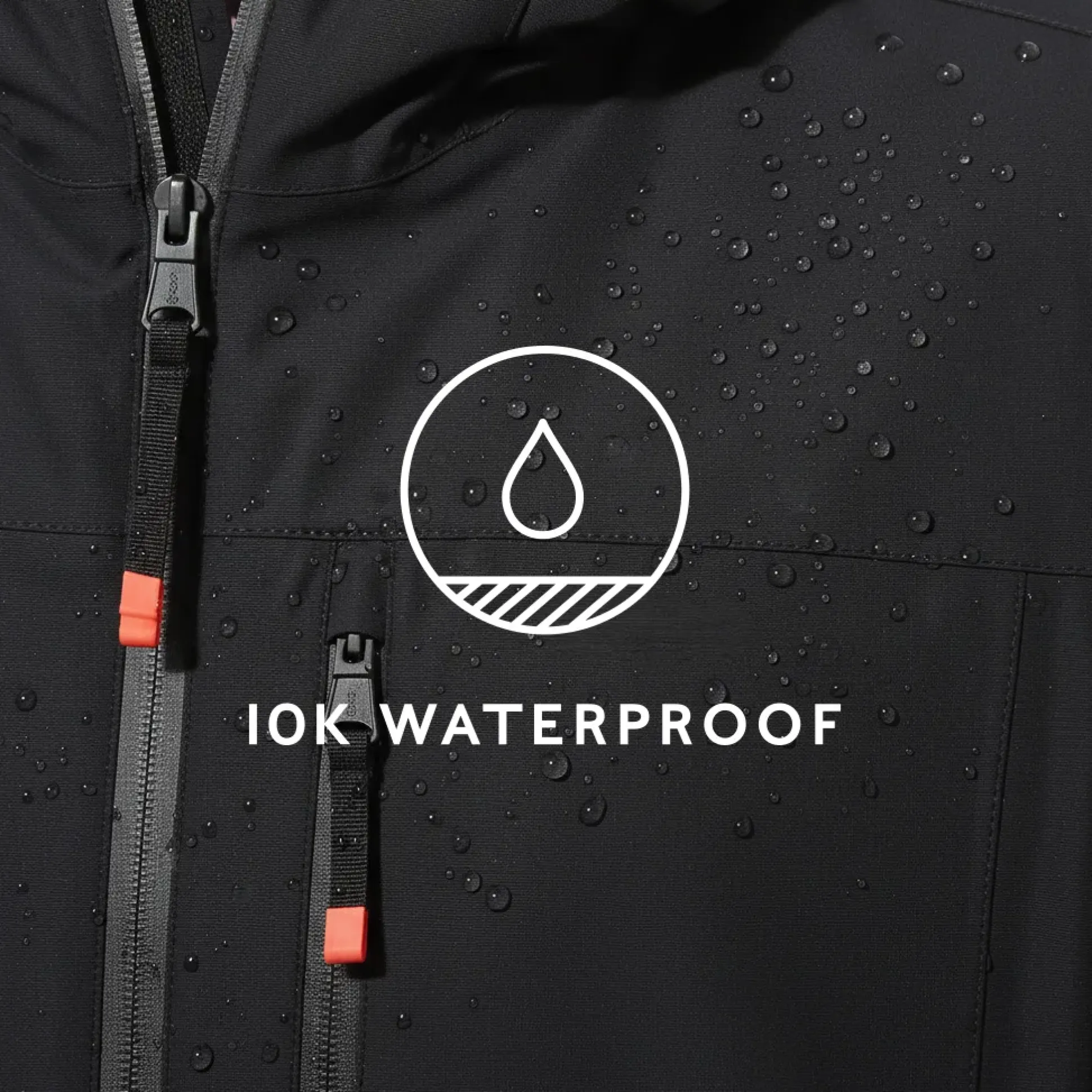 Samoens Mens Waterproof Ski Jacket - Black
