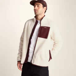 Samson Mens Thermal Sherpa Jacket - Buttercream