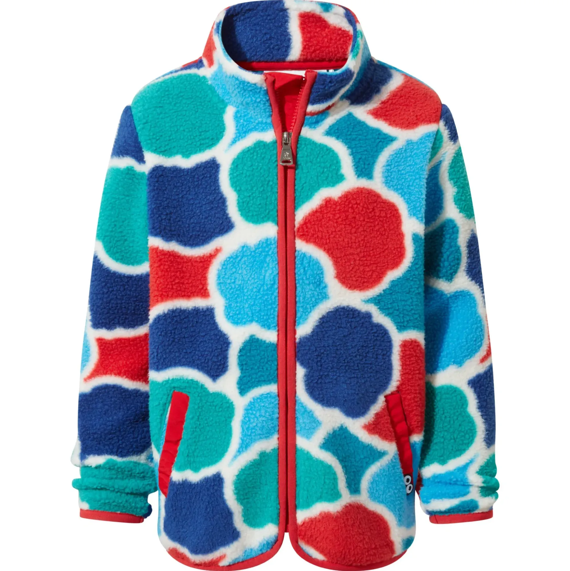 Sardi Kids Shaun the Sheep Sherpa Jacket - Space Blue Sheep Print