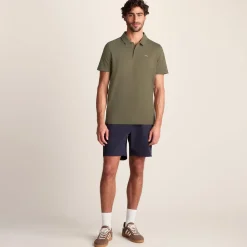 Sawyer Mens 100% Cotton Jersey Polo Shirt - Mushroom