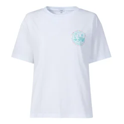Scotland Womens 100% Cotton Supersoft Relaxed Fit T-Shirt - Optic White
