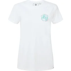 Seaside Womens 100% Cotton T-Shirt - Optic White
