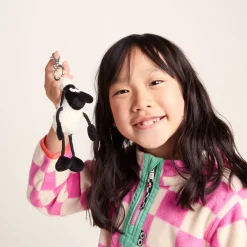 Shaun the Sheep Backpack Clip - Black/White