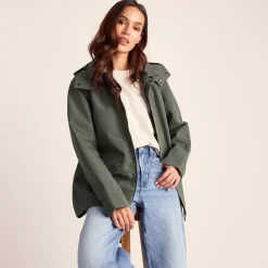 Shea Womens Waterproof Trench Coat - Pale Khaki