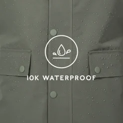 Shea Womens Waterproof Trench Coat - Pale Khaki