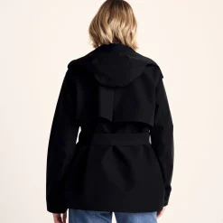 Shea Womens Waterproof Trench Coat - Black